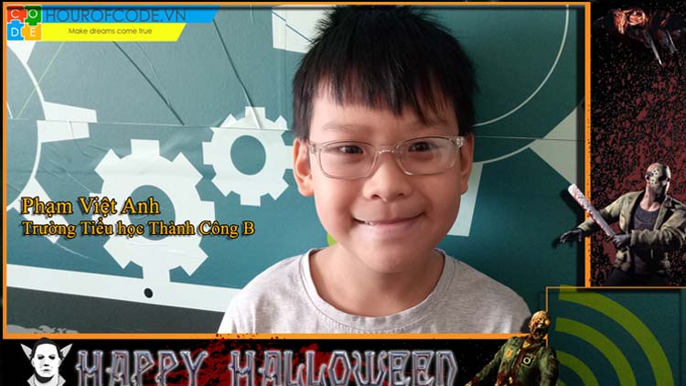 Sản phẩm học sinh: Halloween Ngô Việt Anh