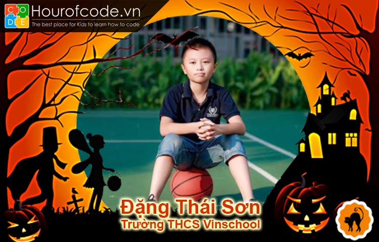 Sản phẩm học sinh: Halloween Đặng Thái Sơn