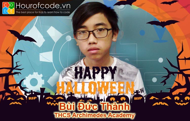 Sản phẩm học sinh: Halloween Bùi Đức Thành