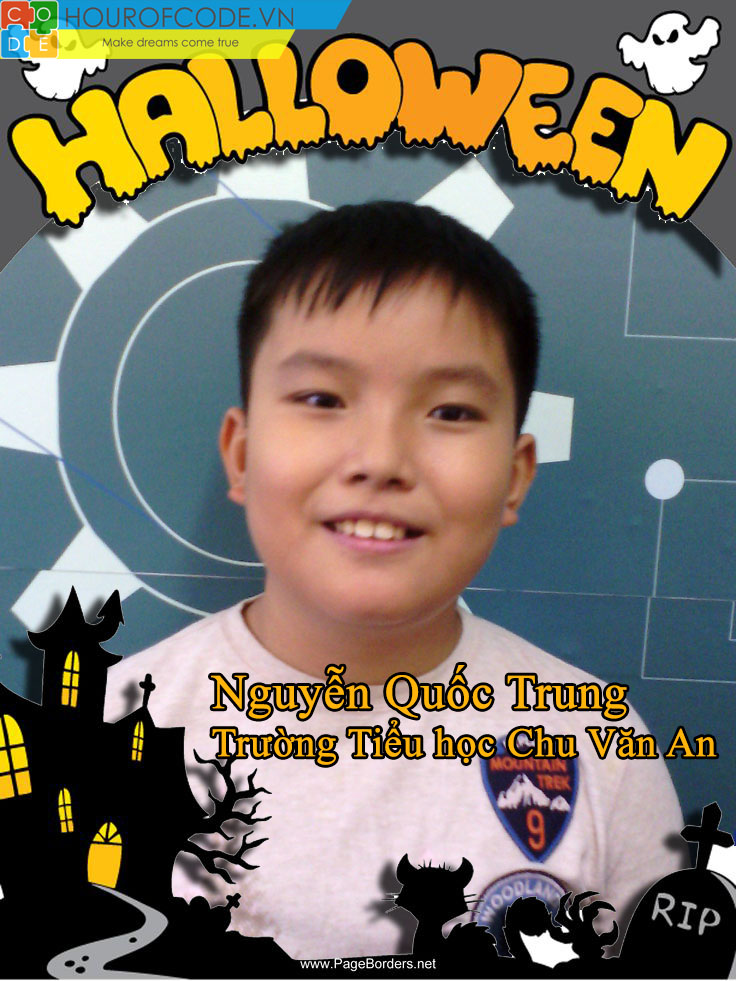 Sản phẩm học sinh: Halloween Nguyễn Quốc Trung